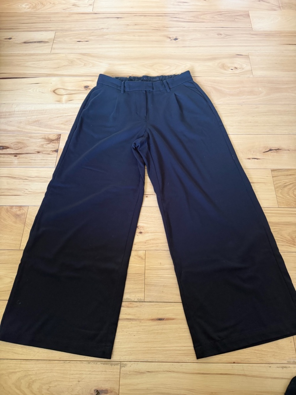 Wide Leg Black women’s Pants - curvy